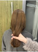ベージュカラー/ブリーチなしカラー