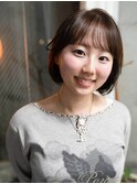 池袋HOLON【レイヤーボブ/内巻き/韓国ボブ/似合わせカット】