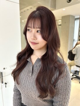 イヴ 原宿(I've) ピンクブラウン×レイヤーカット◎