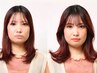 【まずはコレ】前髪/顔周りカット+パーソナル診断付カラー¥6980