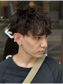 MEN’S/ニュアンスパーマ/ニュアンスウルフ/錦糸町駅