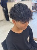 横浜★メンズ縦落ちツイストスパイラルパーマ