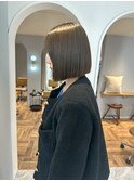イメチェン/ボブ/アッシュブラウン/前髪/表参道/原宿