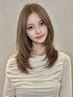 顔周りレイヤーカット＋カラー≪表参道/顔周りレイヤーカット≫￥14000 →
