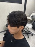 毛流れセンターパート
