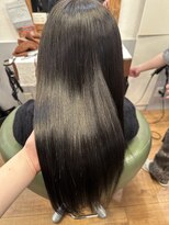 アトラ ハッピーヘアライフ 昭和町店(attra happyhairlife) 艶感オリーブグレージュ