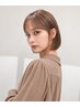ぱつっとボブカット+髪質改善ストレート