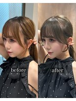 ヴィヴィッド オモテサンドウ(ViViD omotesando)&nbsp;《表参道》小顔見えNo.1！コテ巻き韓国風顔まわりレイヤーカット