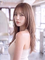 エースハバナ 渋谷(1 HAVANA)&nbsp;ロングレイヤー＊顔周りレイヤーカット