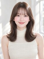 ナンバー ブラオ 名古屋栄(N° blao)&nbsp;ハッシュカット/前髪/美髪レイヤーカット/顔周りレイヤー/くびれ