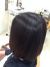 縮毛矯正+髪質改善+カット¥25300~ 【再来2回目.前回施術から6ヶ月未満】