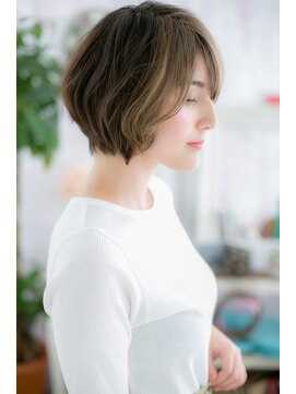 ミック ヘアアンドビューティー 大山店(miq  Hair&Beauty) アシンメトリー☆大人女子ボブ