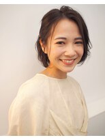 テラバイアフロートシーグラスコテージ (terra by afloat SEAGLASS COTTAGE) ボブ　ワンレン　婚活ヘア　好印象ヘア　二子玉川