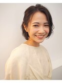 ボブ ワンレン 婚活ヘア 好印象ヘア 二子玉川