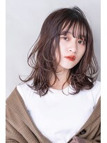 ケイト(kate)&nbsp;[kate] 大宮　チョコレートブラウン×束感ミディ