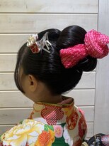 リスタバイネオリーブ 浅草(Re:sta by neolive)&nbsp;753 7歳　女の子　日本髪　Re:sta by  neoilve