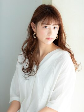 ヘアーアートシフォン 池袋西口店(Hair art chiffon) 髪質改善エアリーミディホワイトアッシュインナーカラー