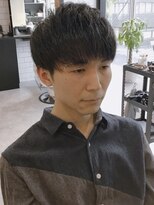 フランクスバーバーリザーブ 人形町店(FRANK’S BARBER RESERVE)&nbsp;ナチュラルショートマッシュスタイル