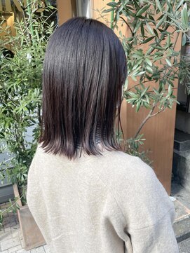 ネオリーブアイム 横浜西口店(Neolive aim) ベルボブ パープルアッシュ【横浜】