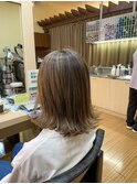 水素カラー×ハイライト