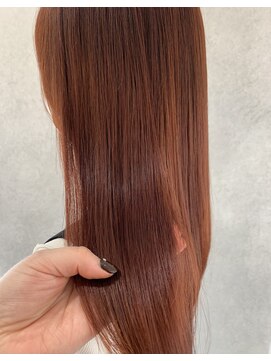 バズ(BUZZ) 髪質改善×オレンジレッド＊イエベ色＊