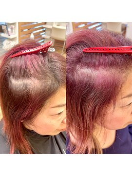 ピッカヘアーデザイン(PICKA hair-design) 白髪ハイライト