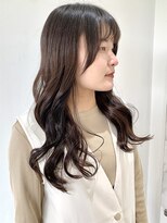 フォーク FOLK&nbsp;【FOLK】地毛風ブラウン☆似合わせゆる巻きロング♪