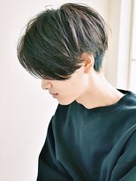 ディッセンバー 渋谷(December)&nbsp;メンズ/センターパート/韓国風/マッシュ/黒髪/前下がり/パーマ