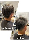 【メンズカット】暑い夏を乗り切る短めスタイル♪