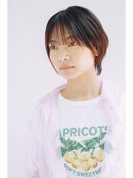 アッシュ 池袋店(Ash) 20代30代40代『扱いやすい丸みショート』 #池袋駅