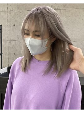 ウル 岡山駅店(ULu.) 髪質改善ハイトーンバレイヤージュハイライトブリーチ岡山倉敷