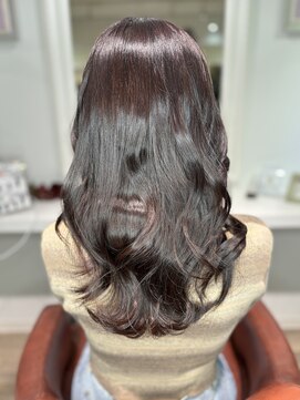 アルル 銀座(alulu) ナチュラルダークブラウンピンク