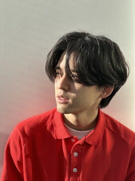 ロンドアンメゾン 原宿(Lond un Maison.) 【吉田智哉】メンズパーマ、メンズセンターパート、7:3パート