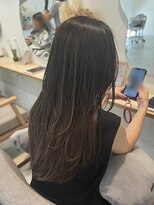 ピピバイヨーク(pipi, by yoke.)&nbsp;ふんわりとしたエアリーセミロング