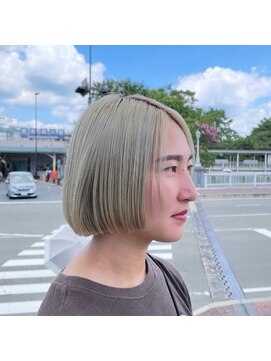 コガ(Coga) レイヤーボブ/小顔顔周りレイヤーカットボブ