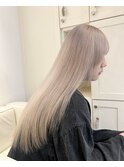 10264ホワイトアッシュシルバーウルフレイヤーロングストレート