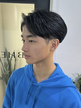 ベル 桑名(BHEL) 三重桑名ニュアンスパーマシースルーマッシュ緩めセンターパート