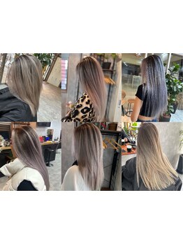 髪の傷みで諦めていた方必見！シャドールーツやホワイトカラーの海外風カラーは[and K]にお任せ☆