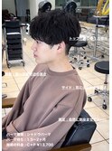 無造作シャドウマッシュパーマ大宮メンズカットパーマ美容室