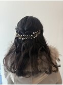 ヘアセット/ヘアアレンジ/二次会/大人美人/韓国風＠30代40代50代