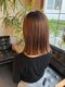 ヘアードレスビュー(hair dress V.I.E.W)の写真/気になるクセはしっかり伸ばしながら、思わず触れたくなるような質感に☆ダメージレスな縮毛を試してみて♪