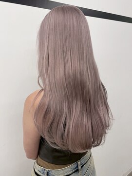 ペレ 梅田(PELE) ホワイトグレージュ/デジタルパーマ/チェリーブラウン/梅田