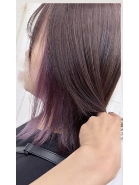 ヘアーデザイン ゼロ(HAIR DESIGN ZERO) インナーカラー