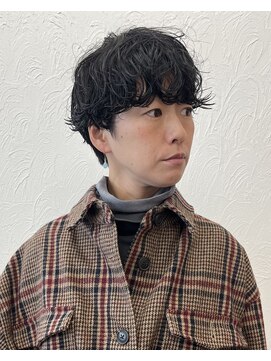 ニア(near) マッシュショートパーマ○