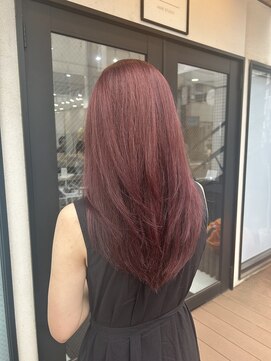 アイズ 横浜(IS) ピンクブラウン/ブリーチなし/横浜/レイヤーカット