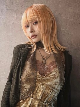 ネハス 名古屋栄店(nehus.) ブリーチ/クラゲヘアー/小顔に見せるヘア/ココアベージュ