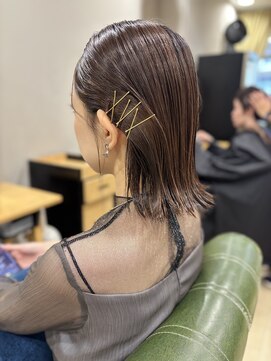 ヘアサロン ナノ(hair salon nano) ショート/ボブ/ヘアアレンジ/お呼ばれヘア/ツヤボブ