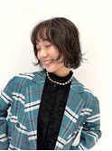 柔らかレイヤーでつくる大人ショートボブ