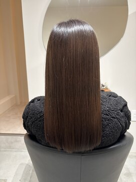 【髪質改善】プレミアム美髪トリートメント＋カラー