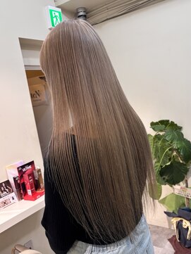 テン バイ アンブルリュクス 池袋(teN +by ambleluxe) ミルクティーベージュ/ブリーチ/ケアブリーチ